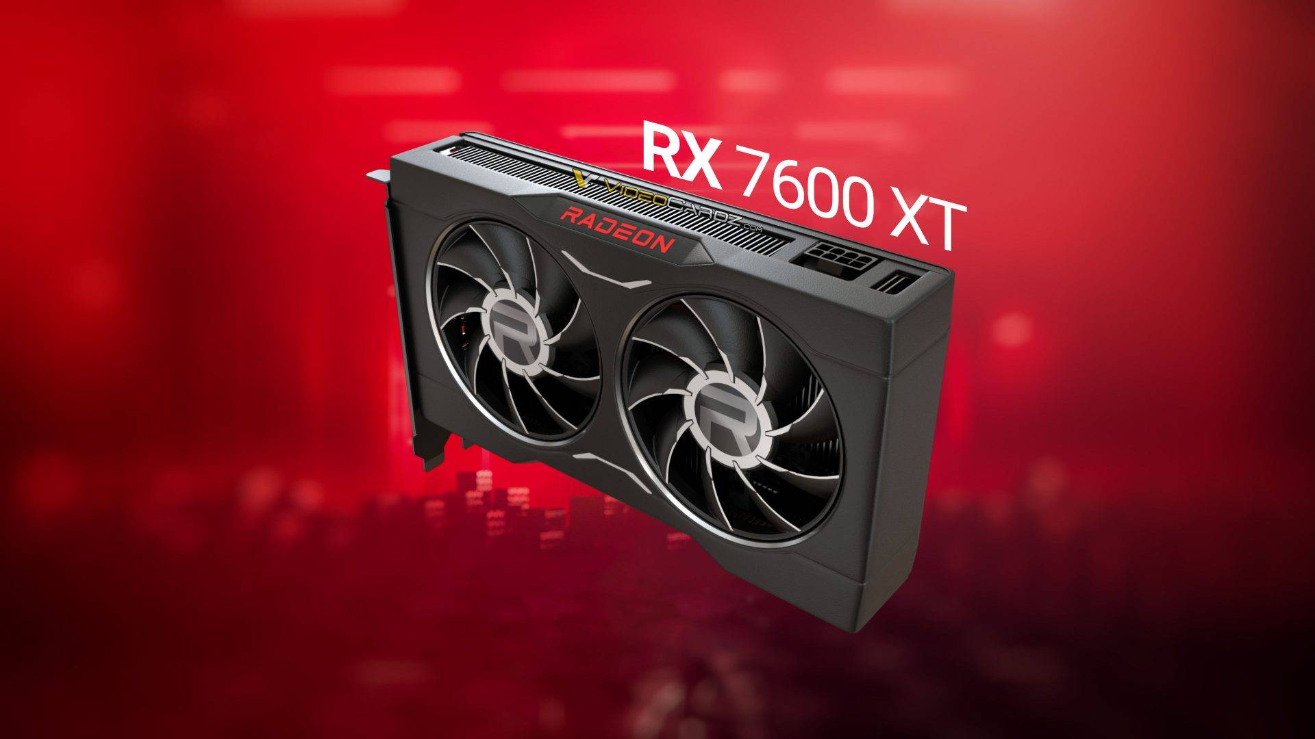 de AMD radeon RX 7600 XT
