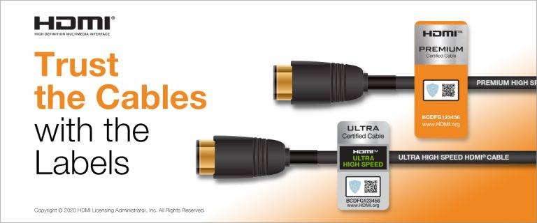 HDMI-kabel Premium en Ultra certificaat